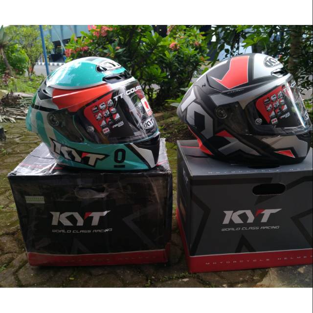 KYT TT course DALLA porta leopard dan electron MURAH