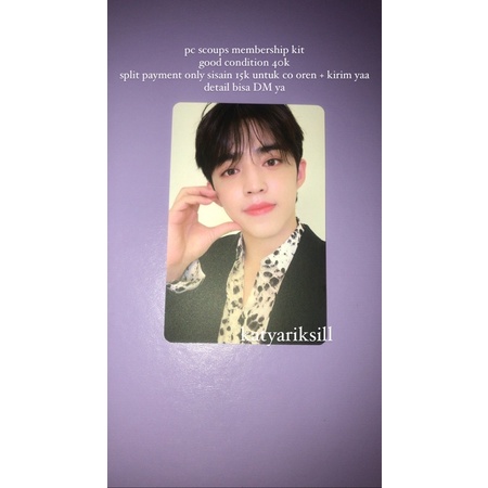 PC SCOUPS MEMBERSHIP KIT SEVENTEEN 2021