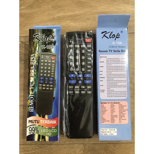 Remote Multi Semua TV Tabung RM-109