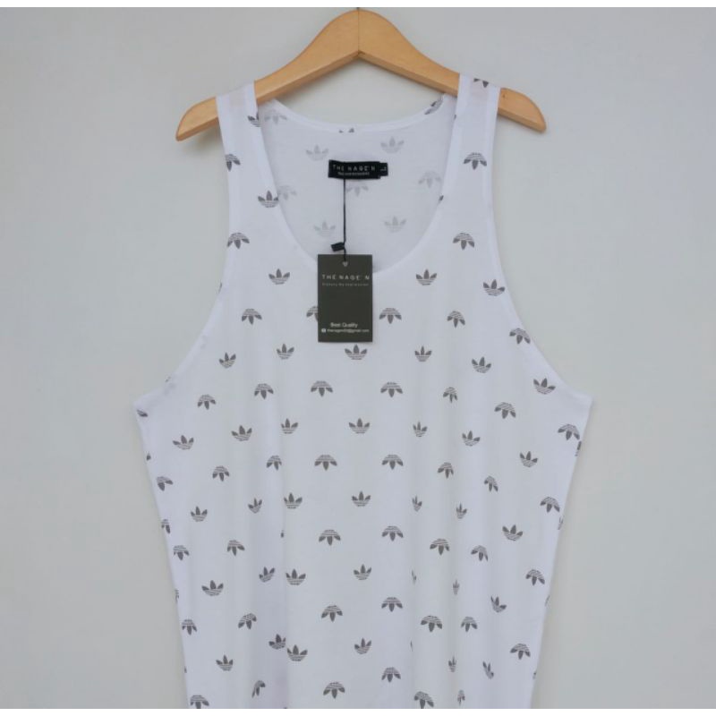 singlet gym pria motif batik menjadi tren gaya