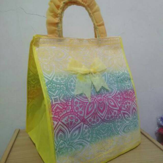 Tas hajatan batik warna mewah 22