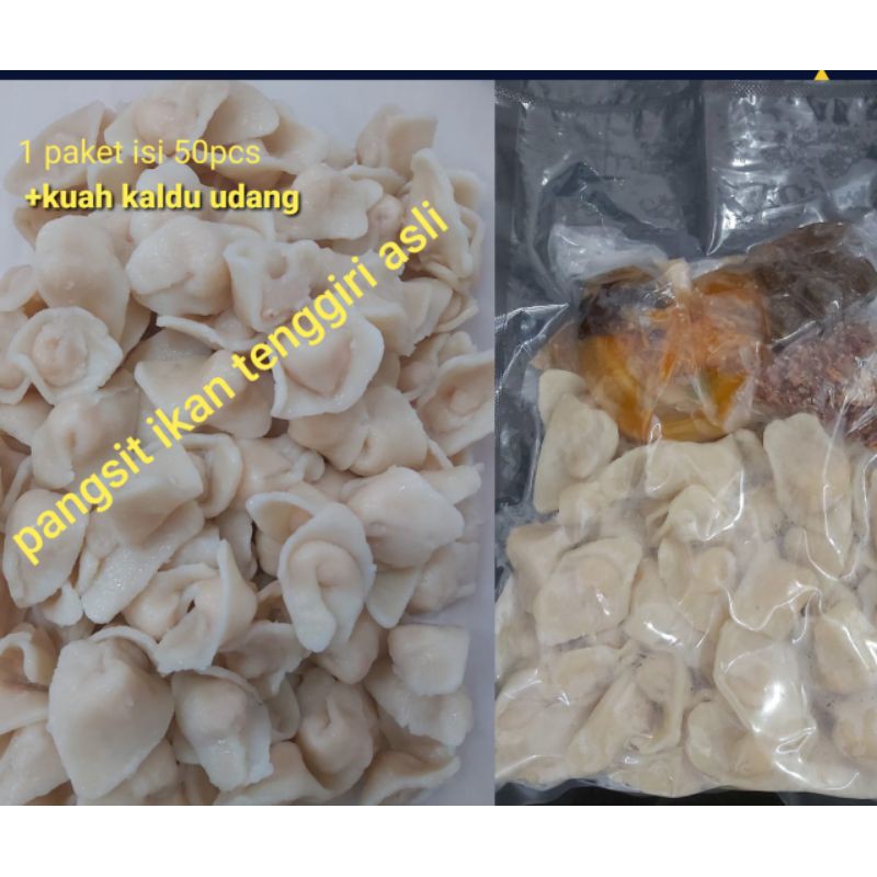 

Pangsit Ikan Asli Tenggiri