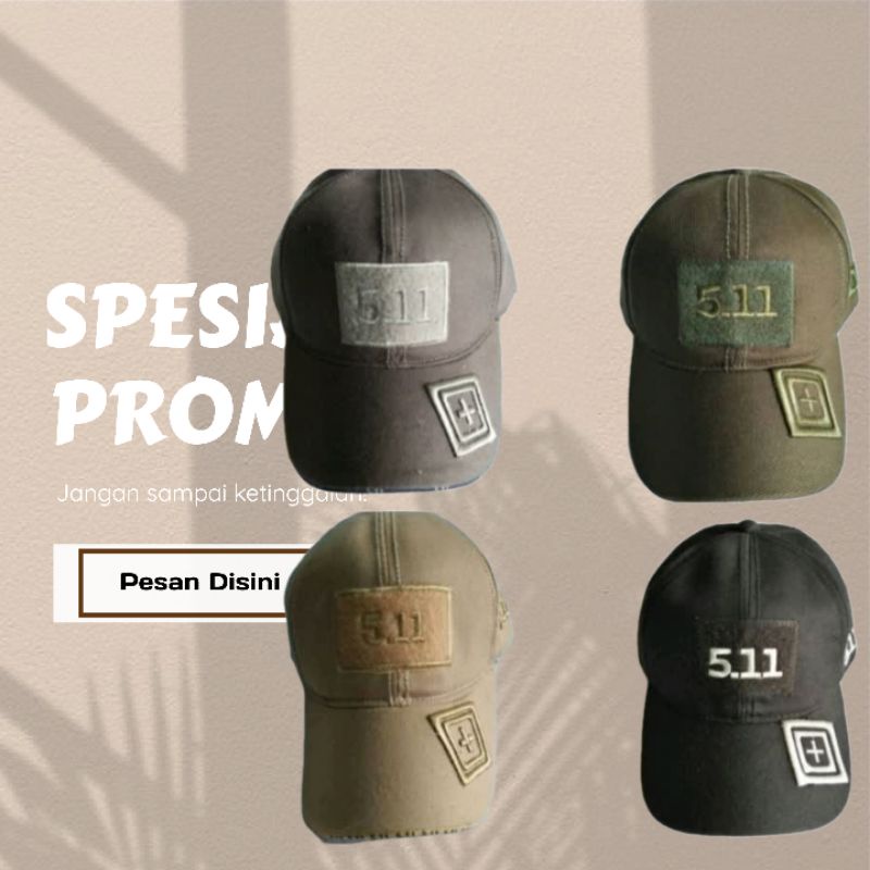 promo !!Topi Bdu tactical series 511/topi pria