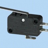 BA-23C6 Micro Switch Micro Limit Switch Besar  Saklar Tombol Tekan No NC Tuas gagang Panjang Tanpa Roda 7-1