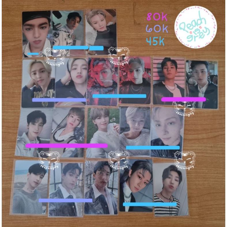 Attacca photocard PC seventeen