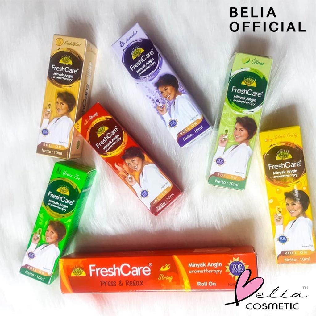 ❤ BELIA ❤ FRESH CARE (✔️BPOM) Minyak Angin Aromatheraphy Roll On 10mL | aroma terapi gosok freshcare