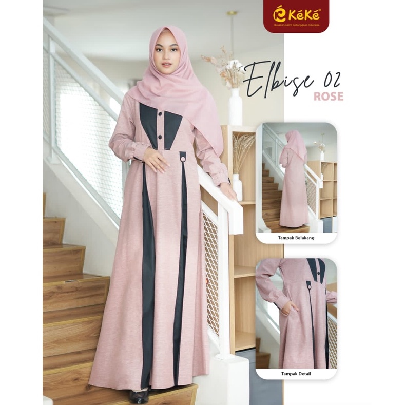 KEKE Elbise 02 Gamis Dress Modern Ori By KEKE