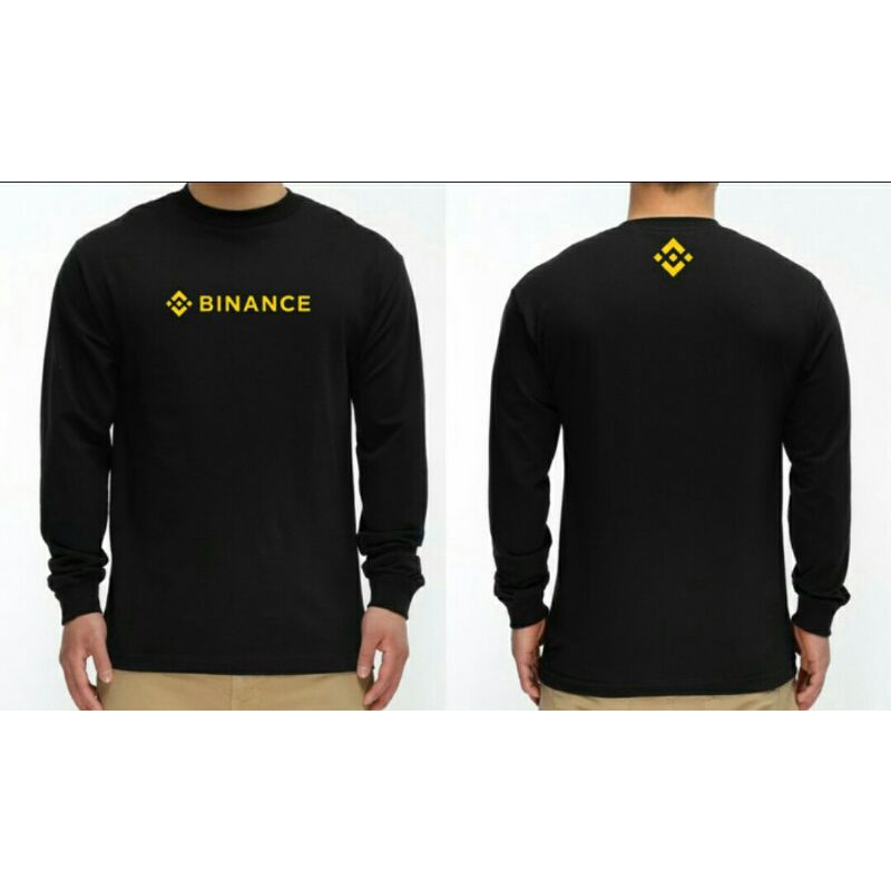 T-SHIRT KAOS LENGAN PANJANG BINANCE