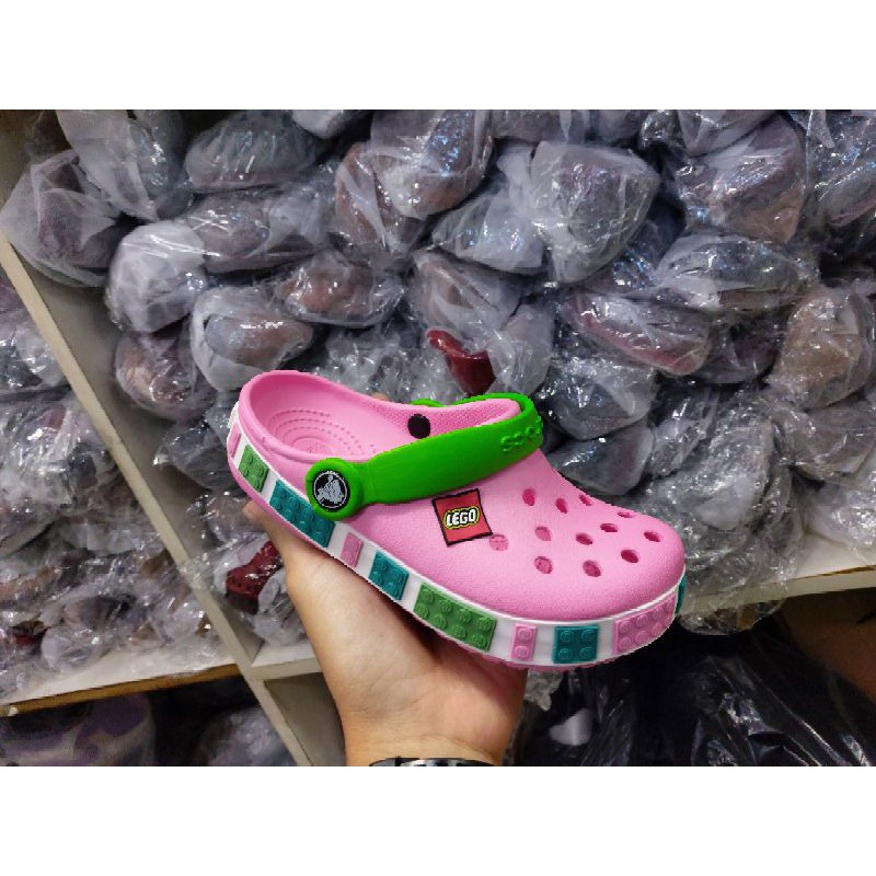 SANDAL Crocs anak Lego anak anak / kids-junior / crocs lego