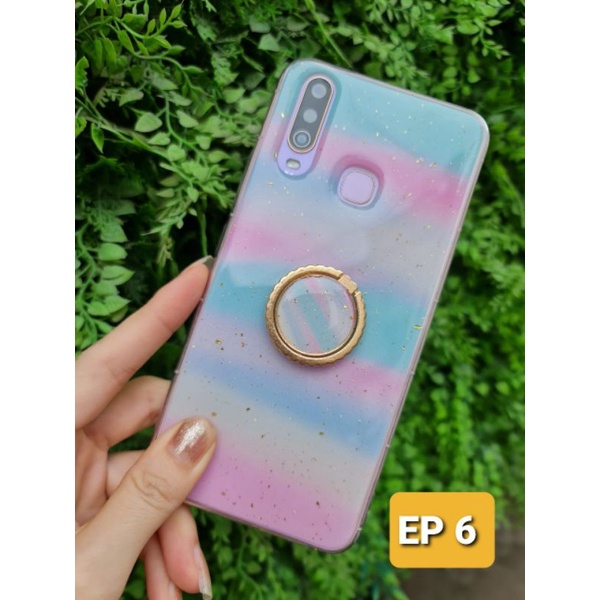 EP Softcase Epoxy Gliter iRing ip 6G 6plus 7plus ip X ip 11 11pro  ip 12 12pro 12 mini 12pro max