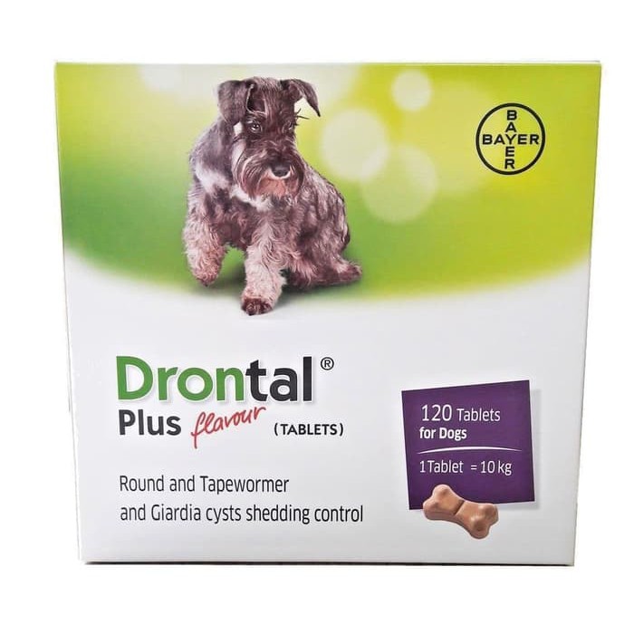 Jual Drontal Plus For Dogs 1 Tabs 10kg Indonesia Shopee Indonesia