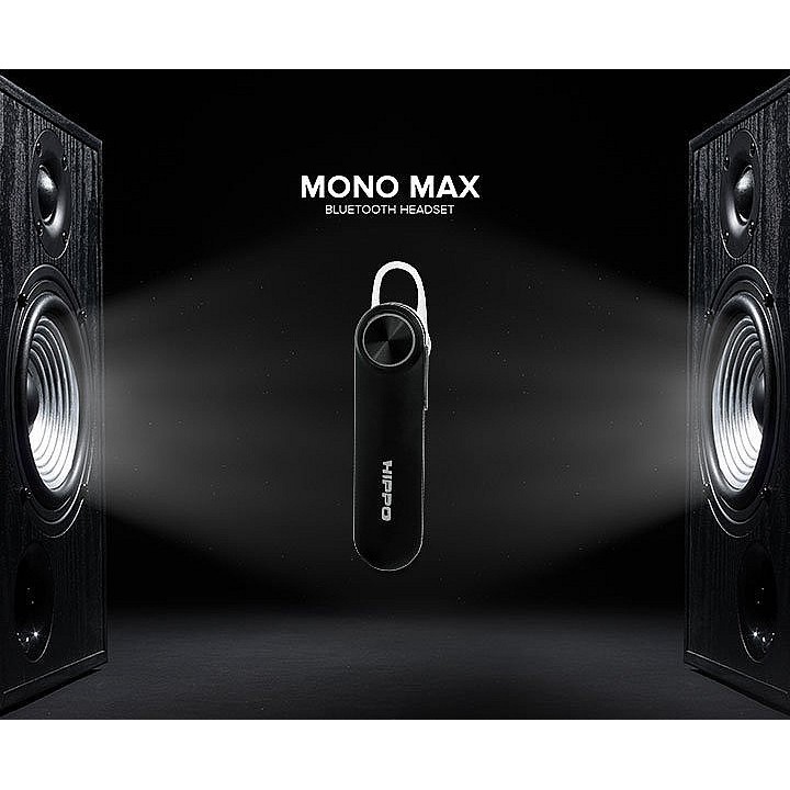 Handsfree Hippo Mono Max Bluetooth Headset Handsfree Original