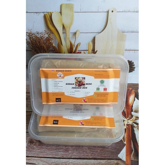

Kebab Mini / Mini frozen box / kebab Frozen / kebab Frozen box isi 5pcs Original / Kebab Sadiz