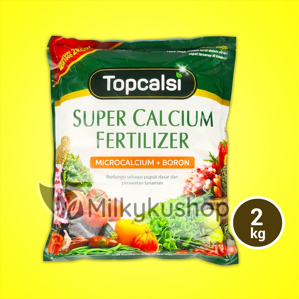 PUPUK TOPCALSI 2 KG KEMASAN PABRIK KALSIUM BORON