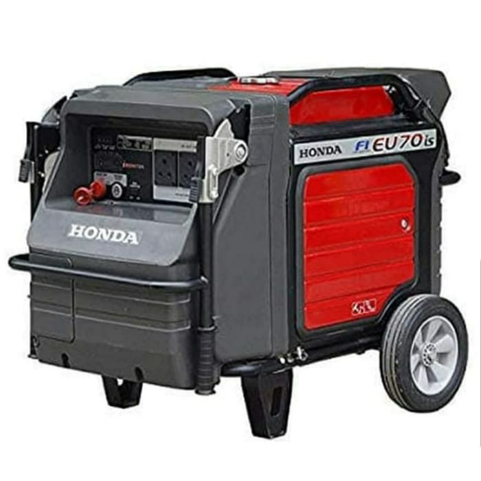 genset / generator bensin merk honda eu70is silent 7000w good quality