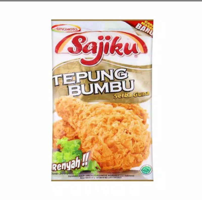 Sajiku tepung bumbu 80gr
