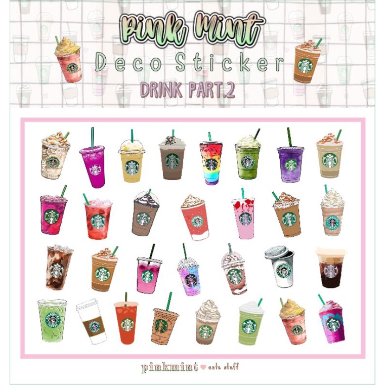 

STICKER AESTHETIC TEMA MINUMAN PART.2