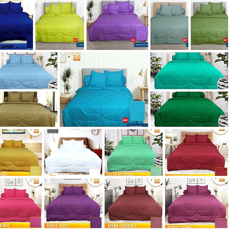 ❄❄ S78  Sprei California Polos Emboss Queen  cm Best¯ ✥ ☢.