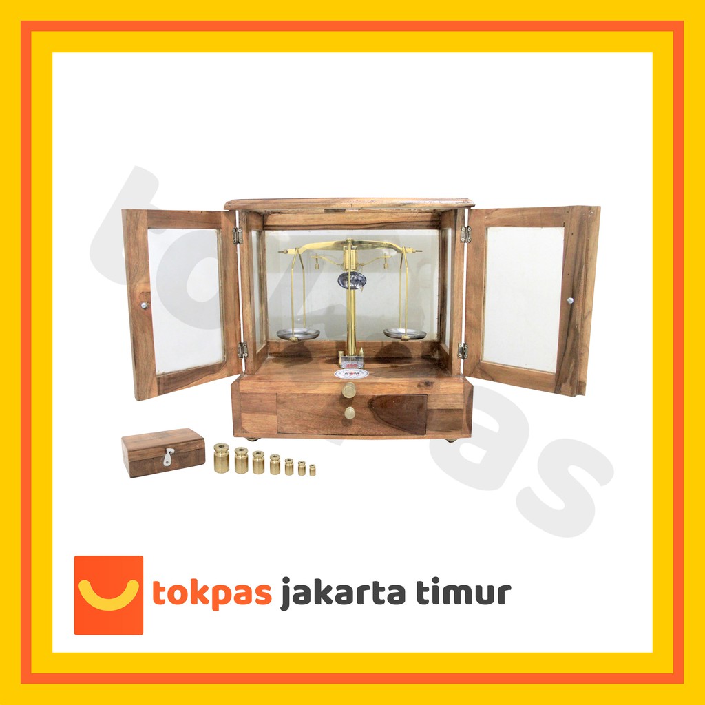 Neraca / Timbangan Miligram Farmasi Obat Apotek Merek APM Kapasitas 50 gr