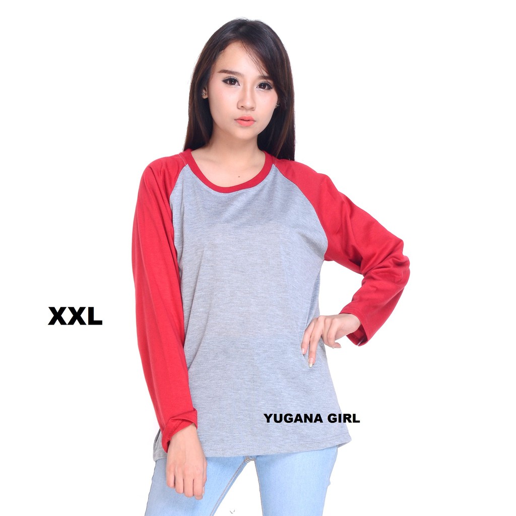 Belle Fashion Baju  Kaos Jumbo  XL XXL T Shirt Murah Wanita  