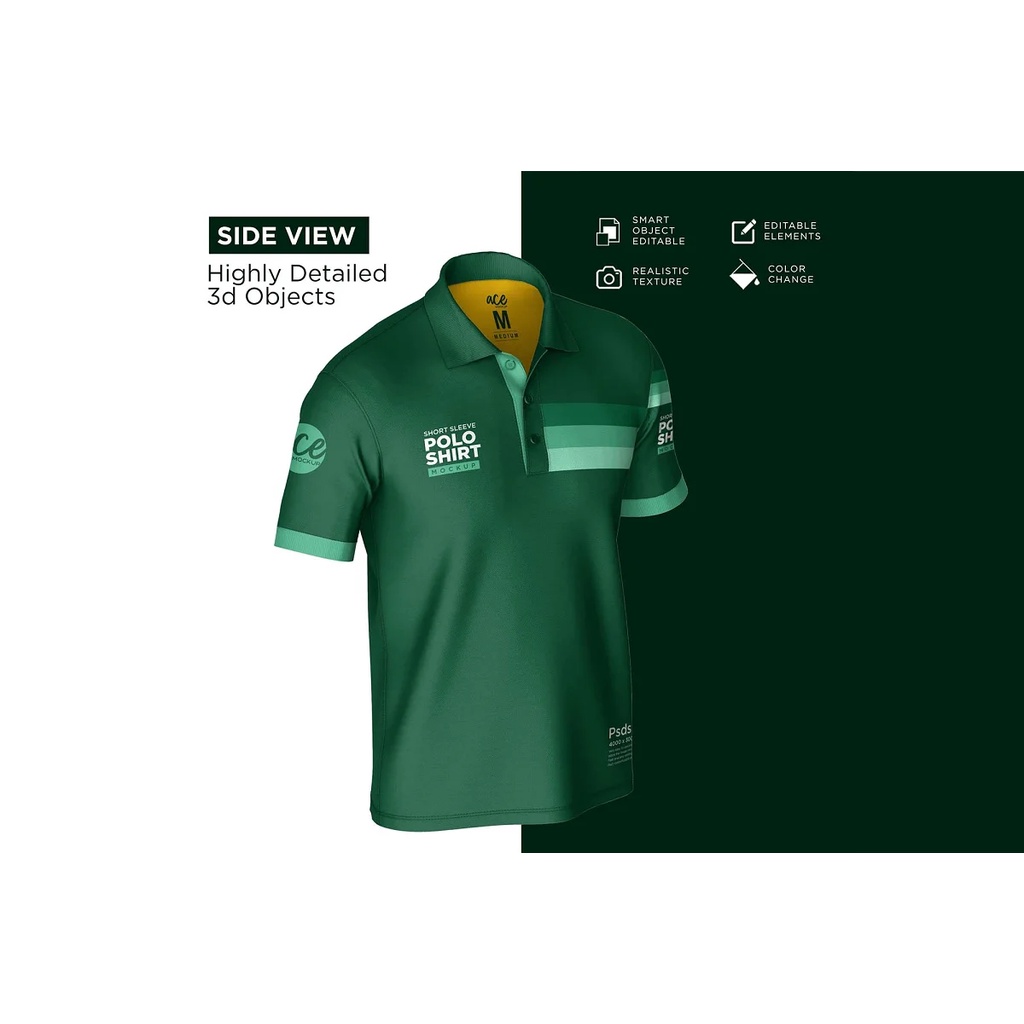 Polo T-Shirt Mockup