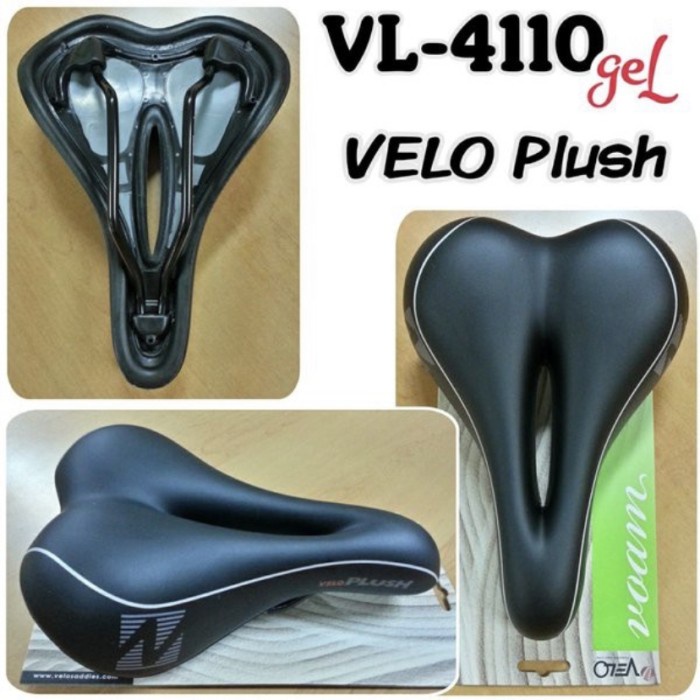 Sadel sepeda VELO GEL Plush VL-4110 original