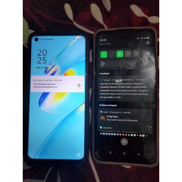 hp Oppo A54 n Oppo a53 second l