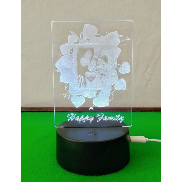 Lampu Hias Akrilik Custom