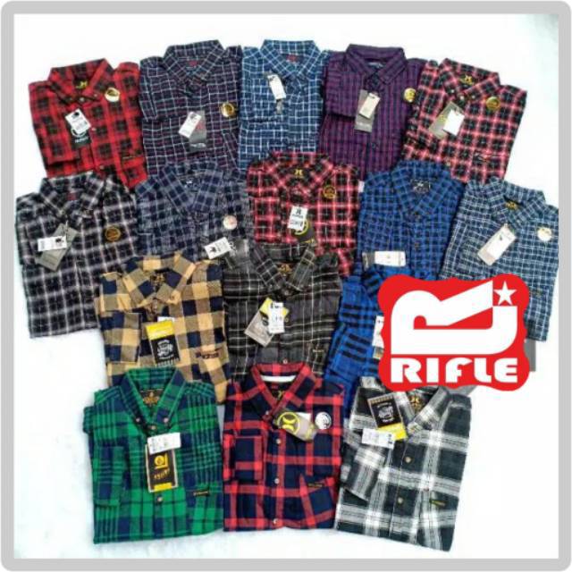 [TERBARU] KEMEJA FLANEL PANJANG PRIA SIZE L DAN XL