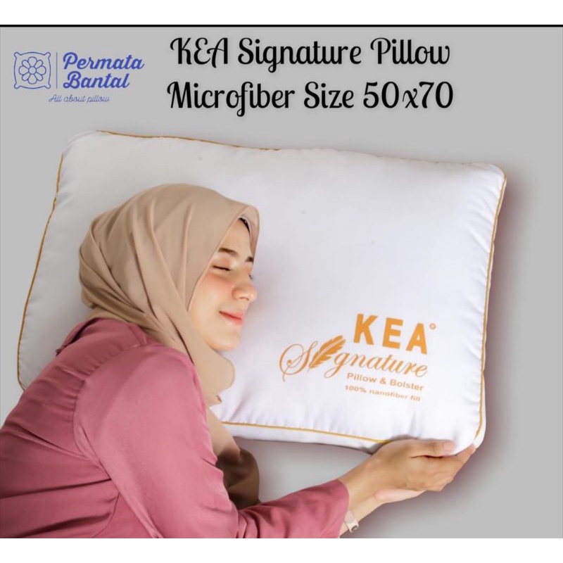 [PROMO] KEA Microfiber Pillow / Bantal Bulu Angsa Sintetis Uk.50x70