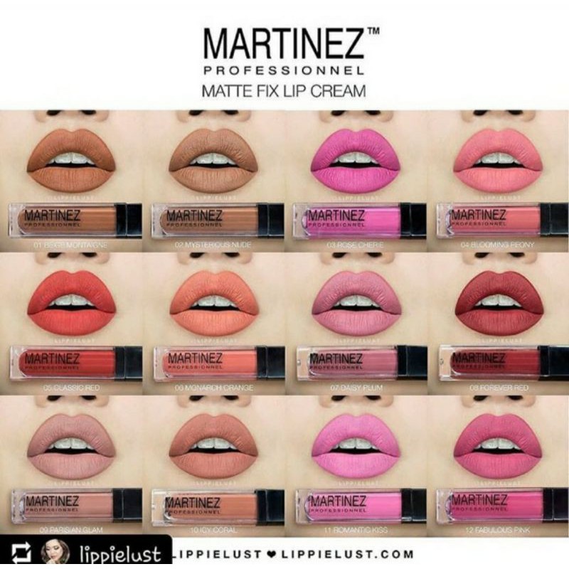 MARTINEZ MATTE FIX LIP CREAM /Martinez Lip Cream