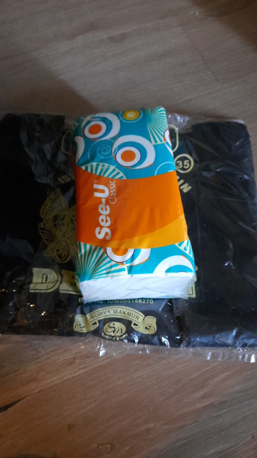 Kantong Plastik Hd Delman Hitam Ekonomis Ukuran 35