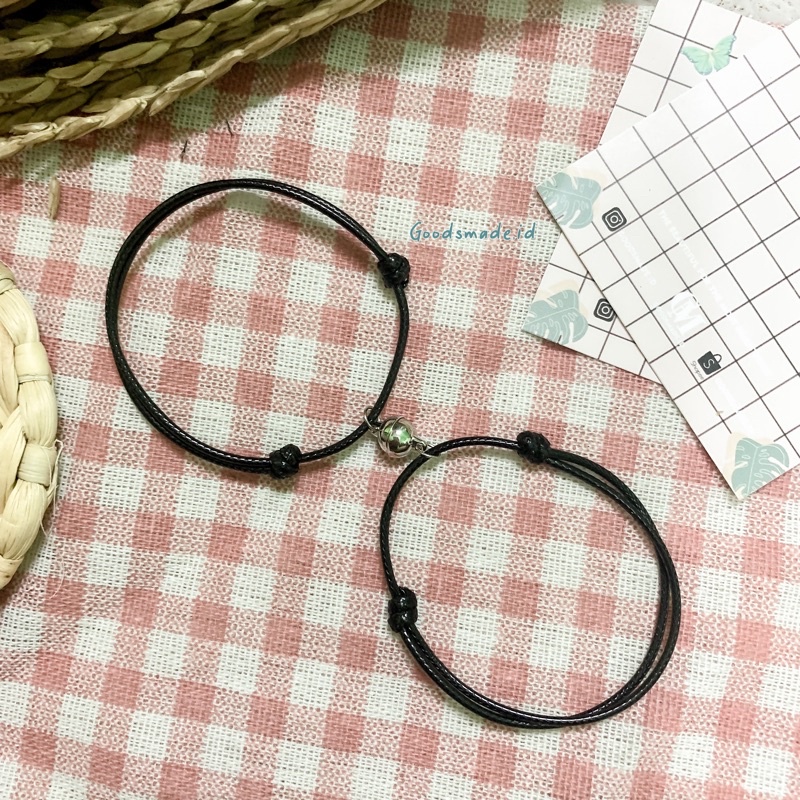 GELANG POLOS COUPLE MAGNET