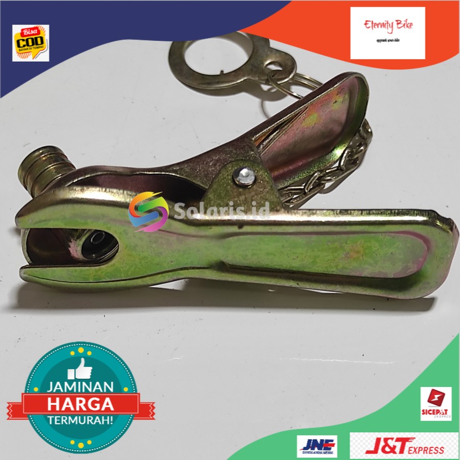 Cop Cup Pompa Bahan Besi kuning untuk Sepeda