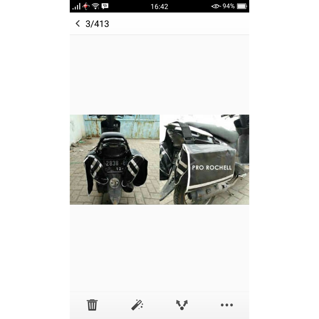 tas samping kanan kiri motor/side box motor universal