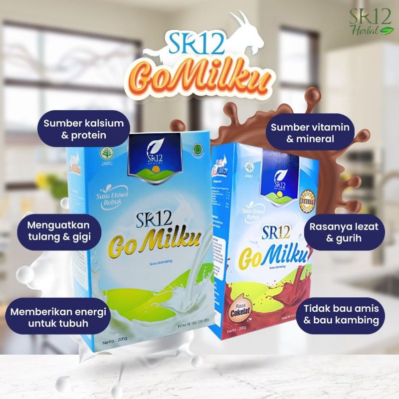 Go Milku SR12 Halal Susu Kambing Etawa Premium Meningkatkan Kesehatan