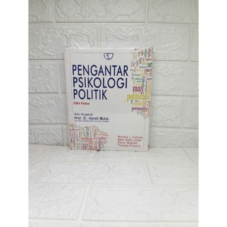 Jual Buku Pengantar Psikologi Politik Rajawali | Shopee Indonesia