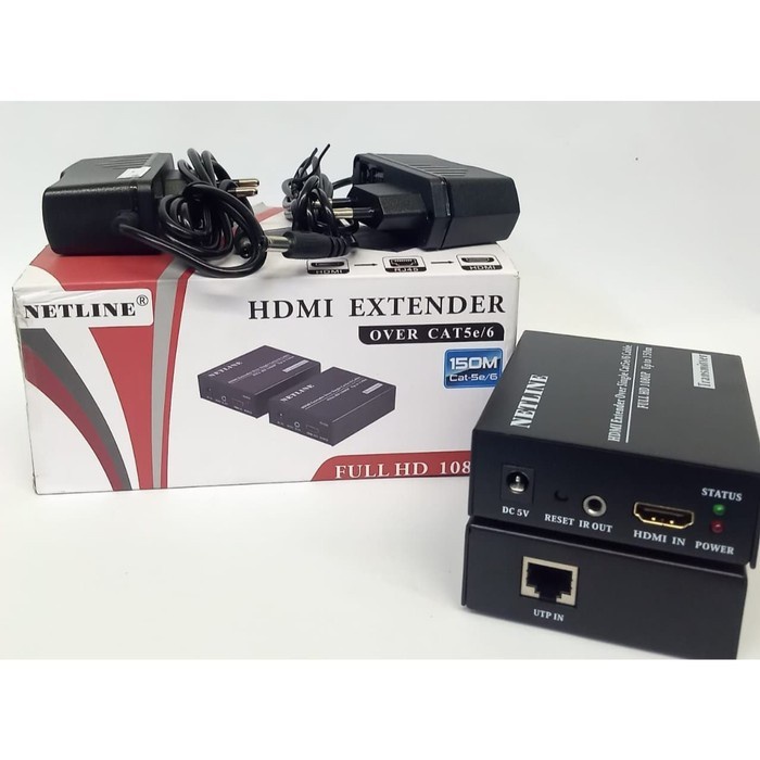 Netline HDTV Extender 150 Meter - HDTV Extender 150M Netline