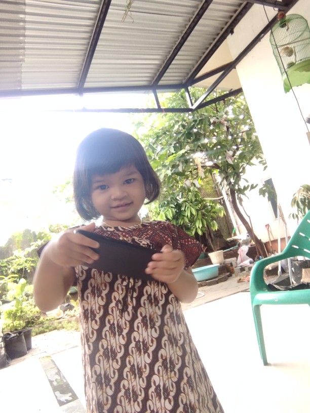 Dress Batik Sogan Anak Size 0 Usia 1 Th - 2,5th