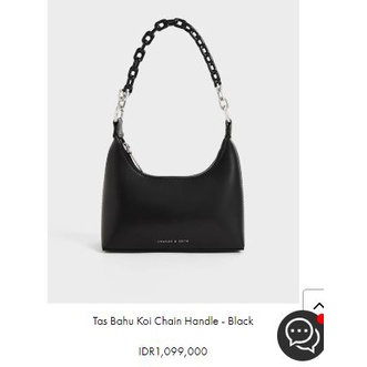 Tas CnK Koi Chain Black ORI