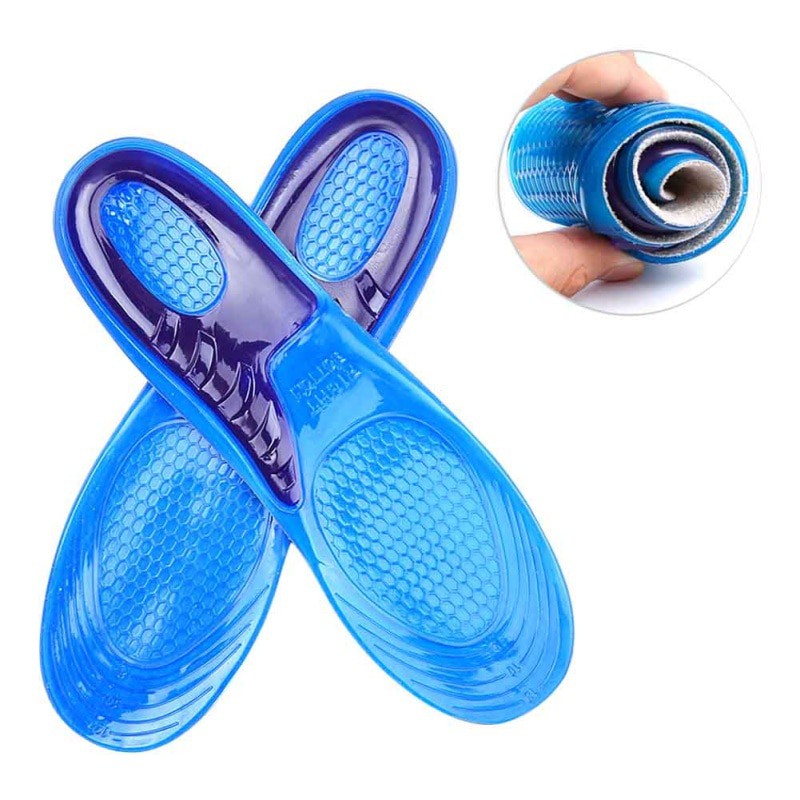 Insole Sepatu Bahan Silicon Gel Anti Slip