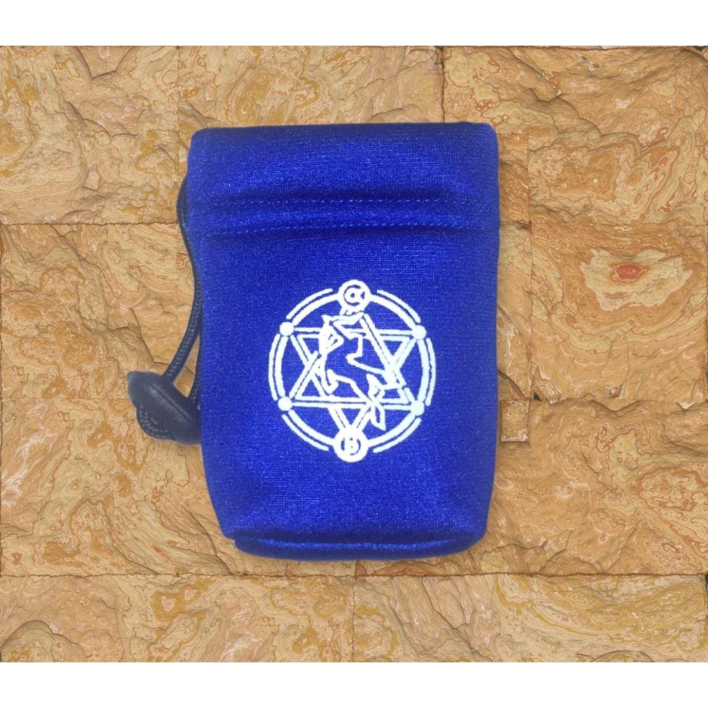 POUCH LOGO TEBAL II BISA DILETAKKAN  BERDIRI