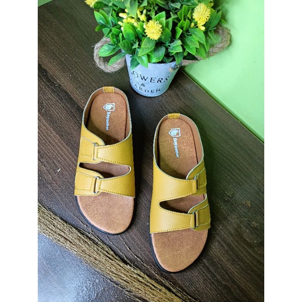 Sandal kulit garut/Sandal kulit wanita/Sandal wanita/Sandal papirut garut