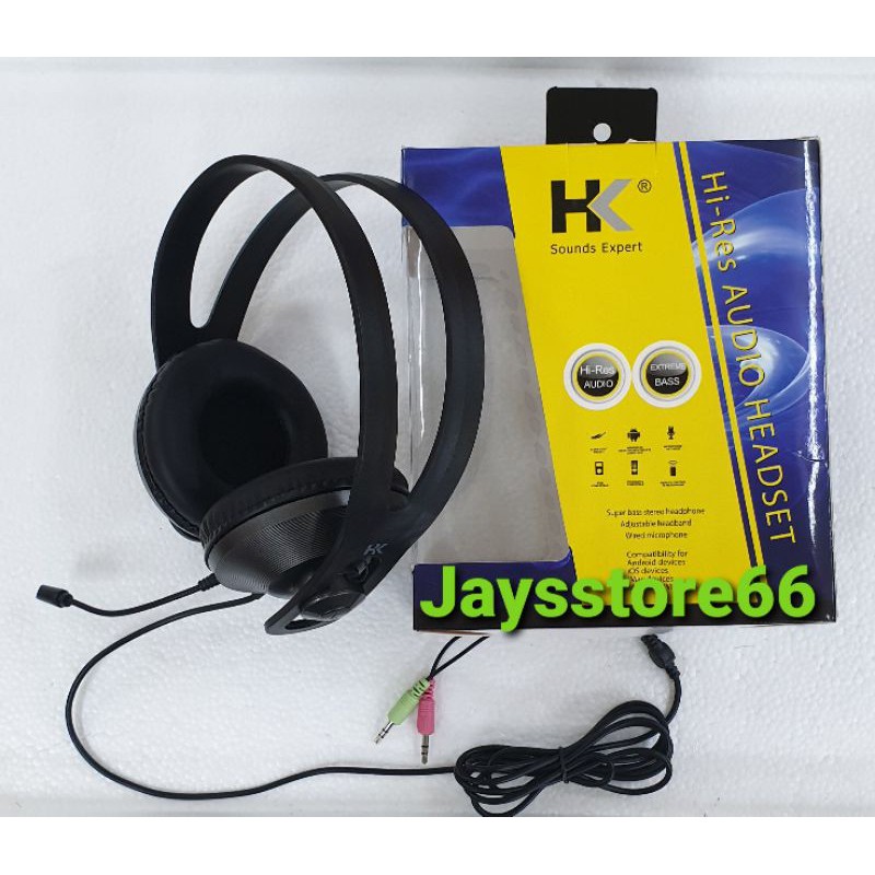 Handsfree Headphone GAMING Headset HK G18 With Mic