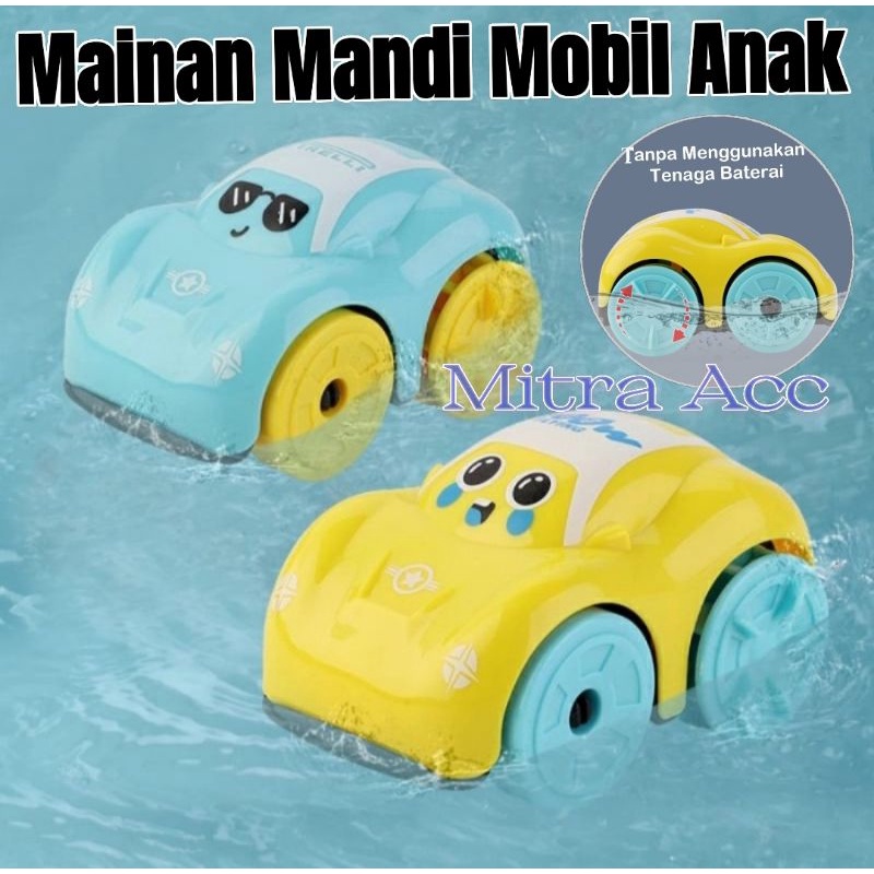 Mainan Mandi Anak Mobil Berenang / Mainan Mandi Bayi Car Toys