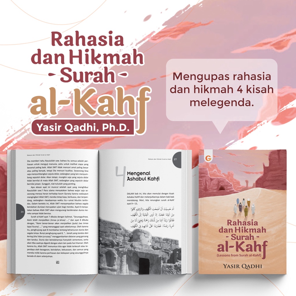 Buku Rahasia dan Hikmah Surah Al-Kahf - Gema Insani 100% Original