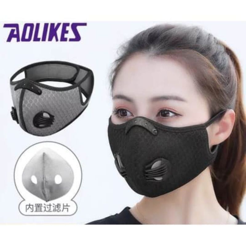 Masker Sport Tissue Masker Motor Respirator