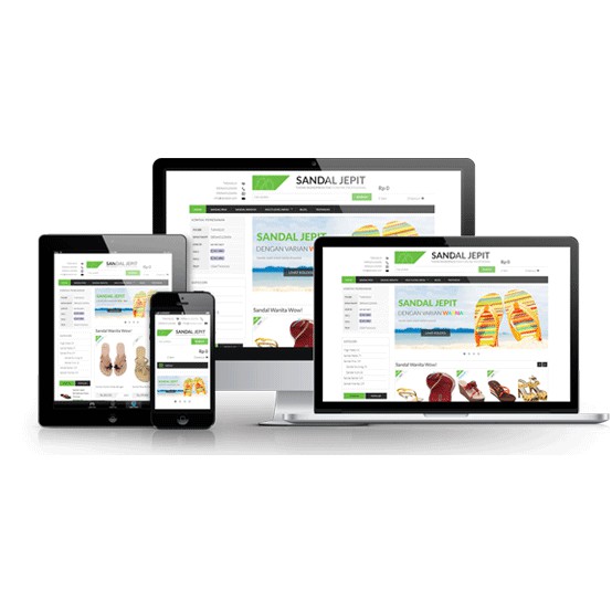 Theme Sandal Jepit Theme Wordpress untuk Toko Online dengan ongkir Jalur Nugraha Ekakurir