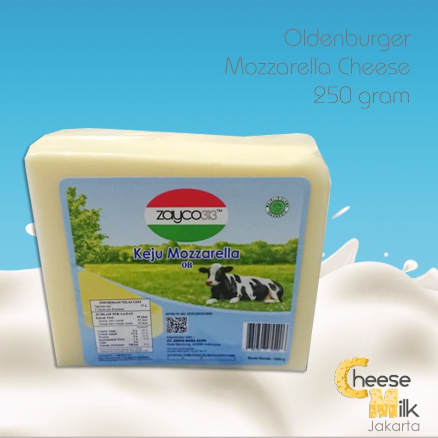 

HARGA MURAH Zayco Oldenburger Mozzarella Cheese 250 gram