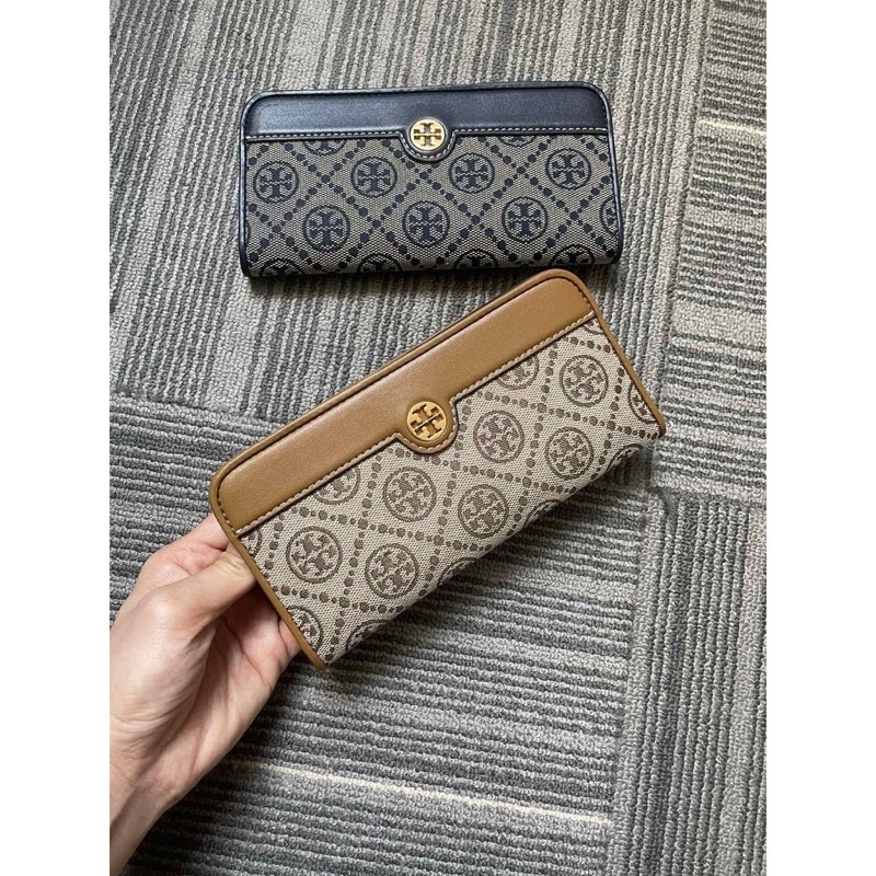 Tory Burch T Monogram Jacquard Wallet Crossbody 35846